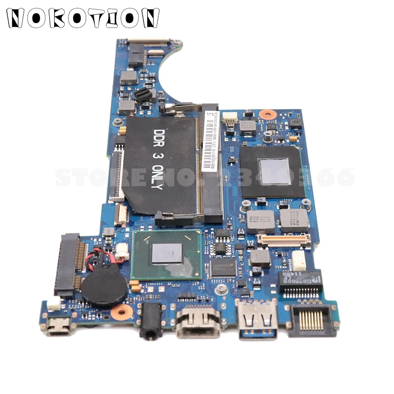 NOKOTION для Samsung NP530 NP530U3B материнская плата ноутбука SR0CV I3 2367M 2GB RAM BA92 09918A|laptop motherboard for