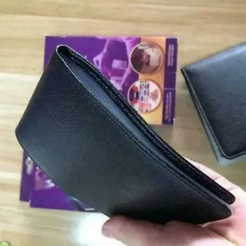 

PU Leather Function 24 Bits Card Case Business Card Bag Wallet Holder Passport With Zipper ID Card Credit Men Passport Card G4R4