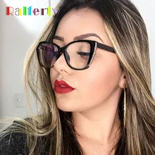 Ralferty, новинка, оправа "кошачий глаз", очки для женщин, винтажные очки, оправа TR90, прозрачные оптические очки для близорукости, весенние очки F92339