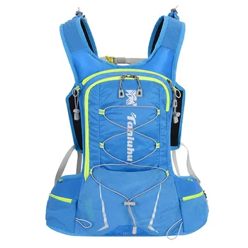 

AoLuHeng Ultralight Fiets Bag Outdoor Fietsen Rugzak mannen Vrouwen Reflecterende Wandelen Paardrijden Rugzak Lichtgewicht