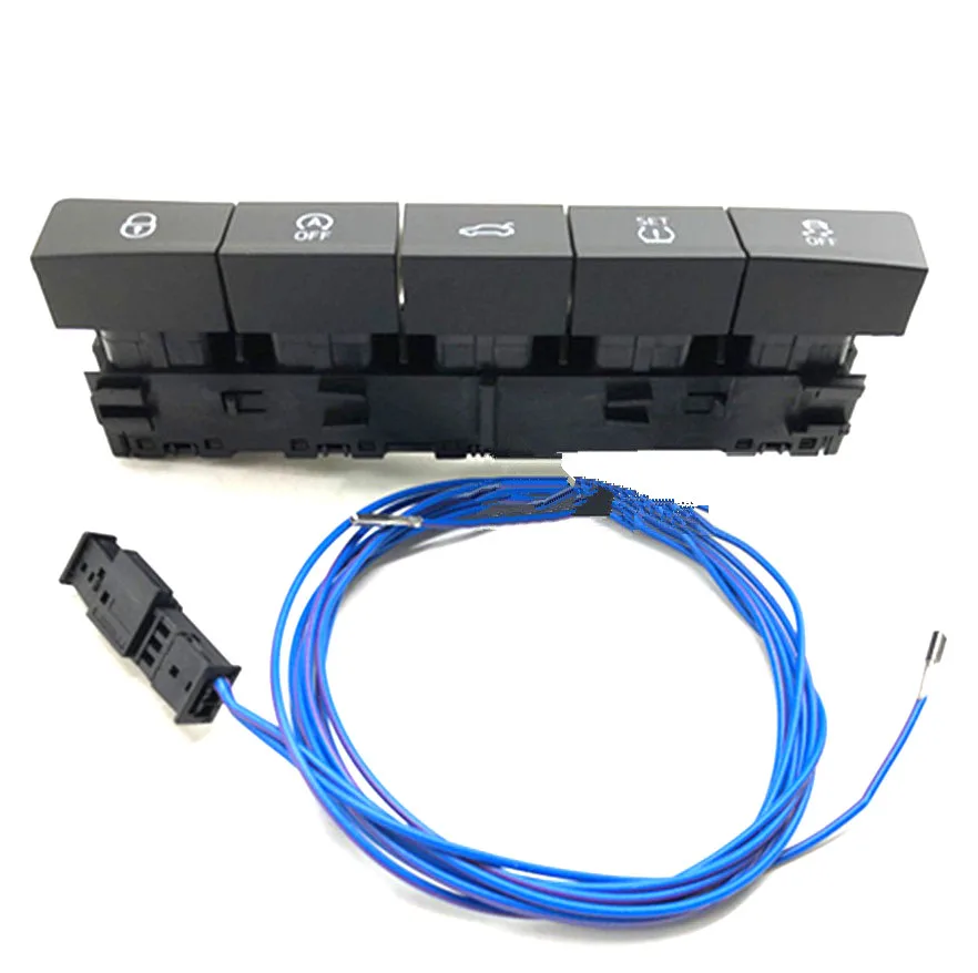 OEM выключатель защёлки багажника Кнопка загрузки проводка TPMS набор Start Stop переключатель кабель для Skoda Octavia