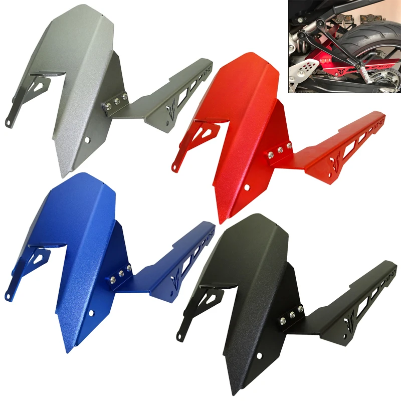 Накладка на заднее колесо Hugger Fender Mud Splash Guard с защитным чехлом для YAMAHA FZ07 FZ 07 MT 2018 2019
