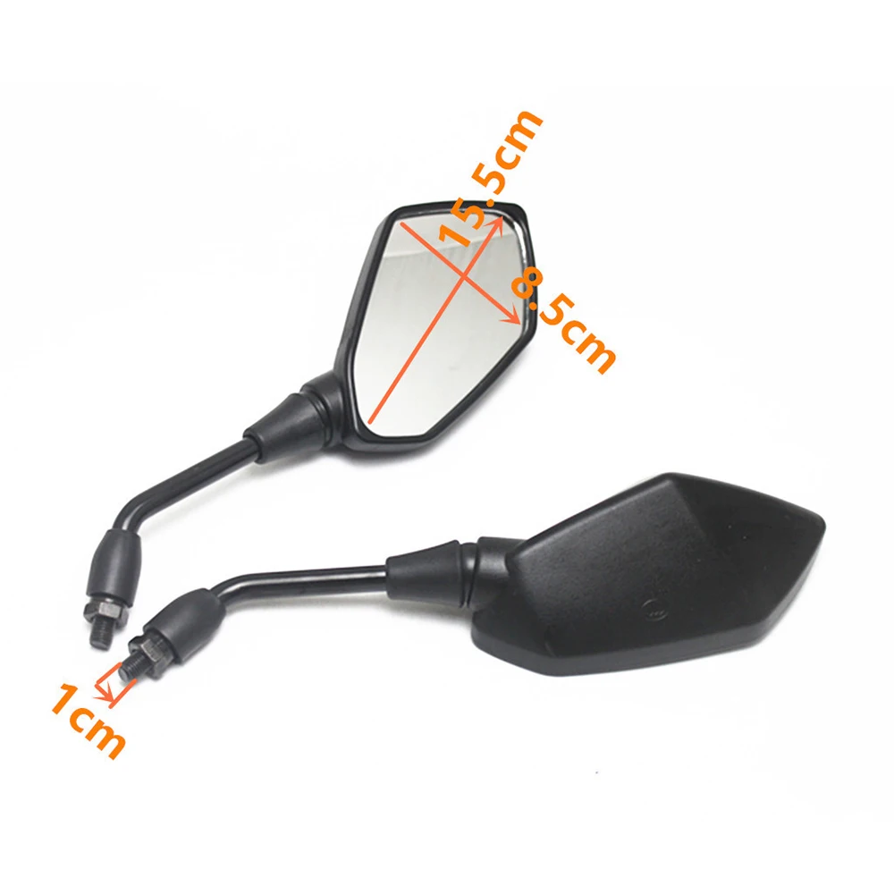 Универсальный мотоцикл 360 градусов заднего вида боковое зеркало 310x115x115 мм набор ручек