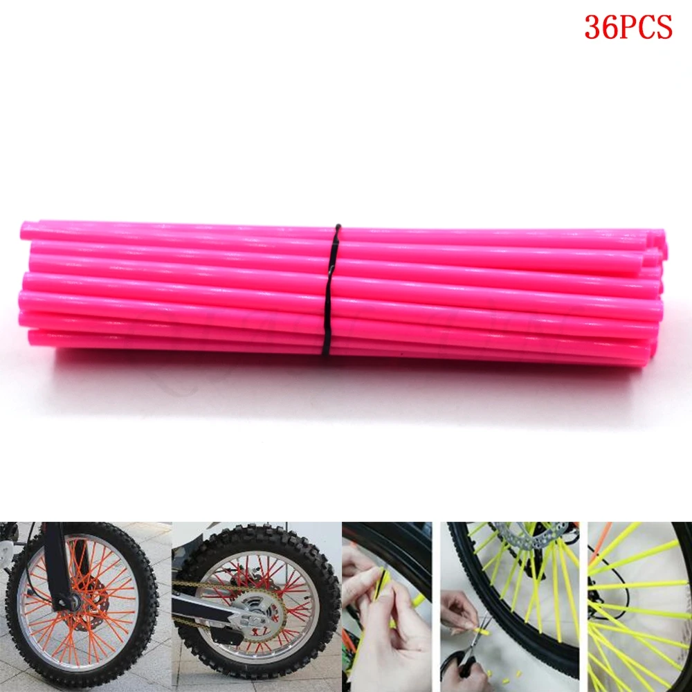 36 Pieces Universel Velo Moto Tout Terrain Roue Jante Couverture Jeu De Rayons Pour Ducati 749 999 1098 1198 S R 749 S R 999 S R 1198 S R On Aliexpress