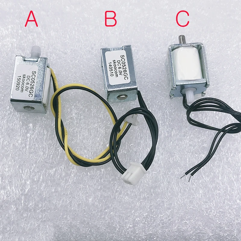 Электрический электромагнитный воздушный клапан Micro DC 6 В N/C нормально закрытый