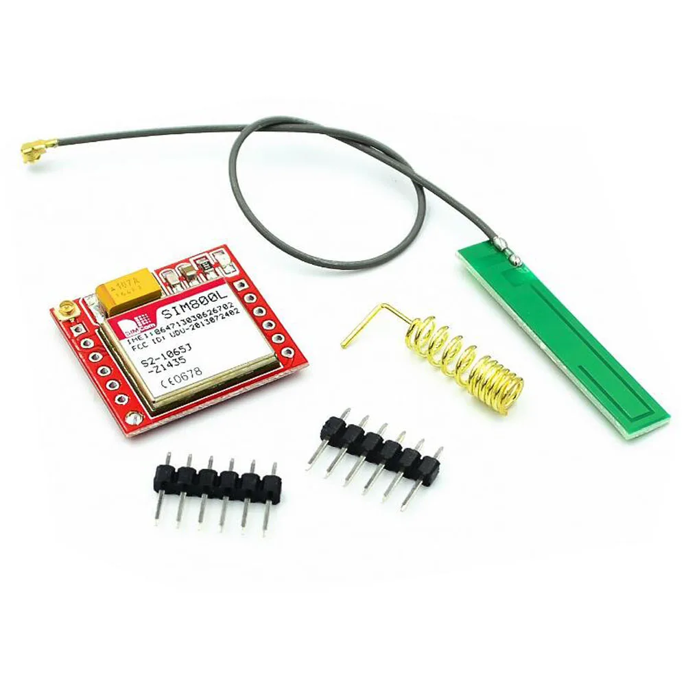 

1 PCS SIM800L Module GPRS Adapter Board GSM MicroSIM Card Core Board