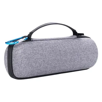 

EPULA Portable Hard Travel Carrying Bag Gray Zipper Storage Case Cover For JBL Flip 3 4 Bluetooth Speaker Outdoor speaker bag