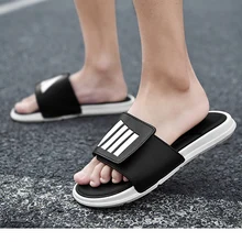 Kangll New Summer Fashion Couples Indoor And Outdoor Flip Flops Anti-Slip Heightening Slippers  Sandals Size35-46