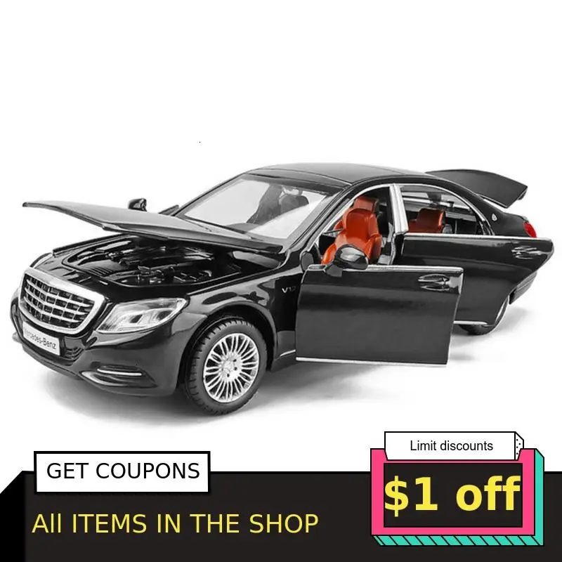 1/32 S600 Diecasts металлические транспортные средства модели моделирование автомобиля