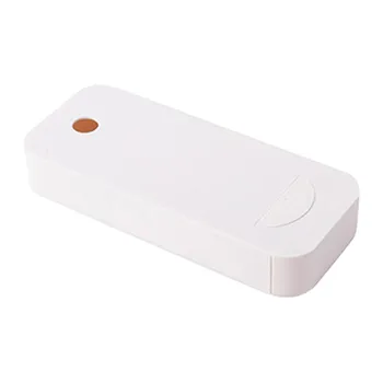 

Storage Box Stationery Case Desk Organizer Invisible Under Table Office Paste On Drawer Divider ABS No Trace DTT88