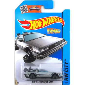 Hot Wheels 1:64 coche DELOREAN DMC BACK TO THE FUTURE Collector Edition, coches FUNDIDOS DE Metal, juguetes para niños, regalo