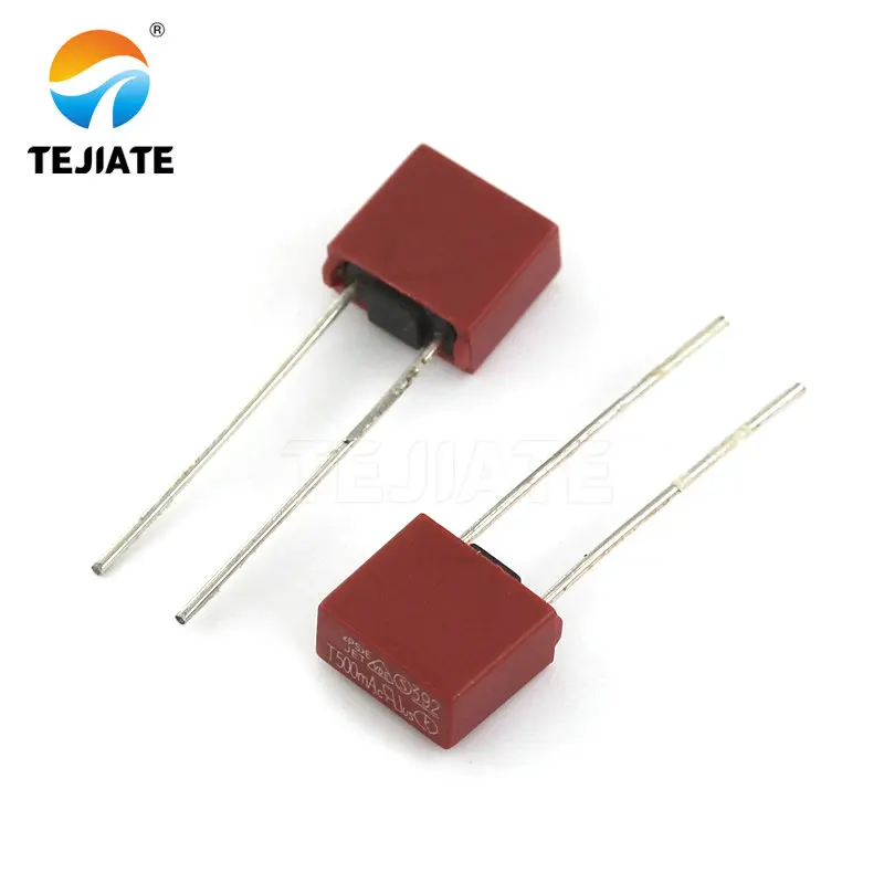 

10PCS 392 Square Fuse T0.5/1/1.25/2/2.5/3/4/5/6.3A 250V Commonly Used Power Fuses Assorted Slow Blow Fuse LCD PCB Matched