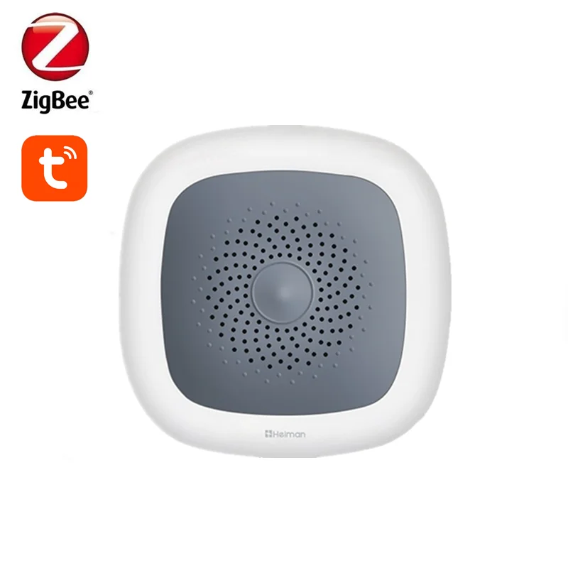 Tuya Zigbee Temperature Humidity Indoor Hygrometer Thermometer Detector Smart Life Remote Control Support Alexa Google Home