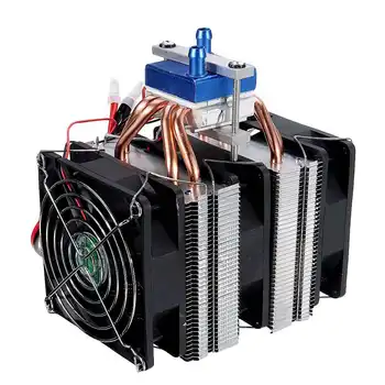 

12V 120W Thermoelectric Cooler Semiconductor Refrigeration Water Chiller Cooling System Device Fish Tank Refrigerator