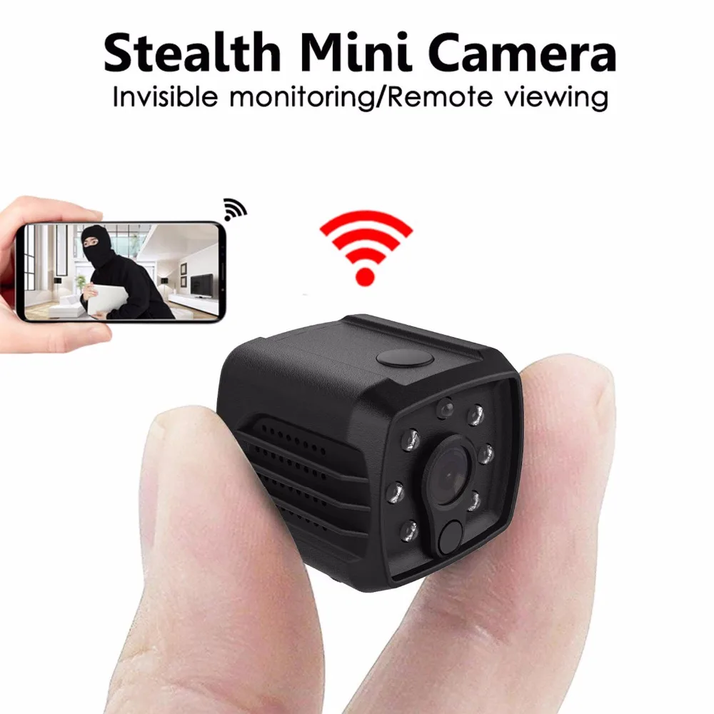 

mini Camcorder HD 1080P ip wifi Camera Long lasting Infrared night vision micro cam voice video recorder Support SD DVR sq11