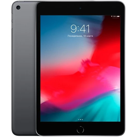 Планшет Apple iPad mini MUQW2RU/A A12 Bionic/2Gb/64Gb 7.9" IPS 2048x1536/iOS/темно-серый/BT/8Mp