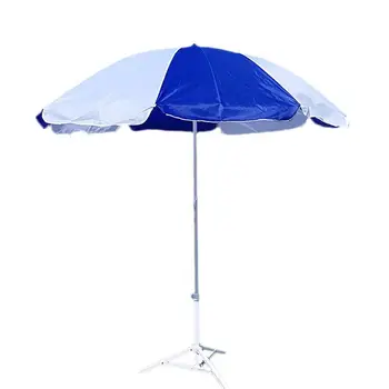 

Beach Umbrella UV Protection Portable Wind Beach Umbrella Telescoping Pole Adjustable Sand Umbrella Without Base