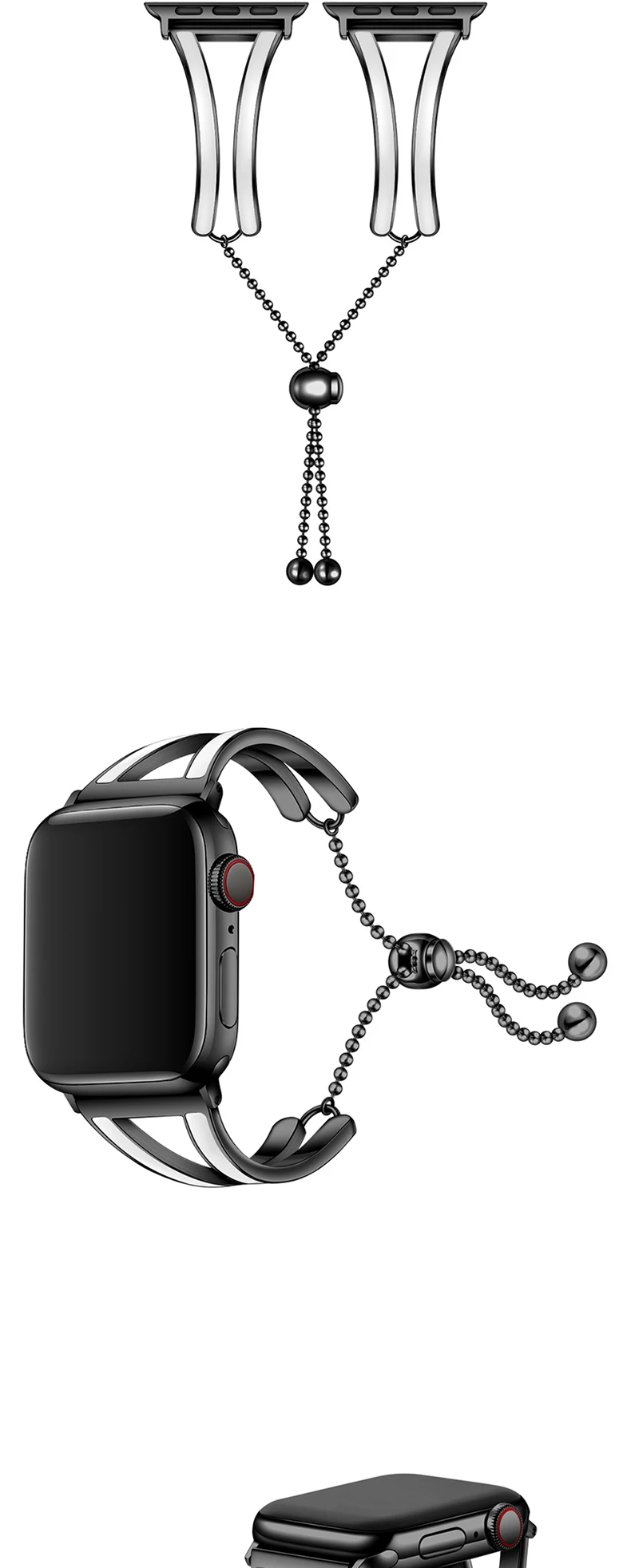 Взрослый модный браслет, ремешок для apple watch, версии 4321 сменный ремешок для apple для наручных часов iwatch, 44/42/40/38 женского