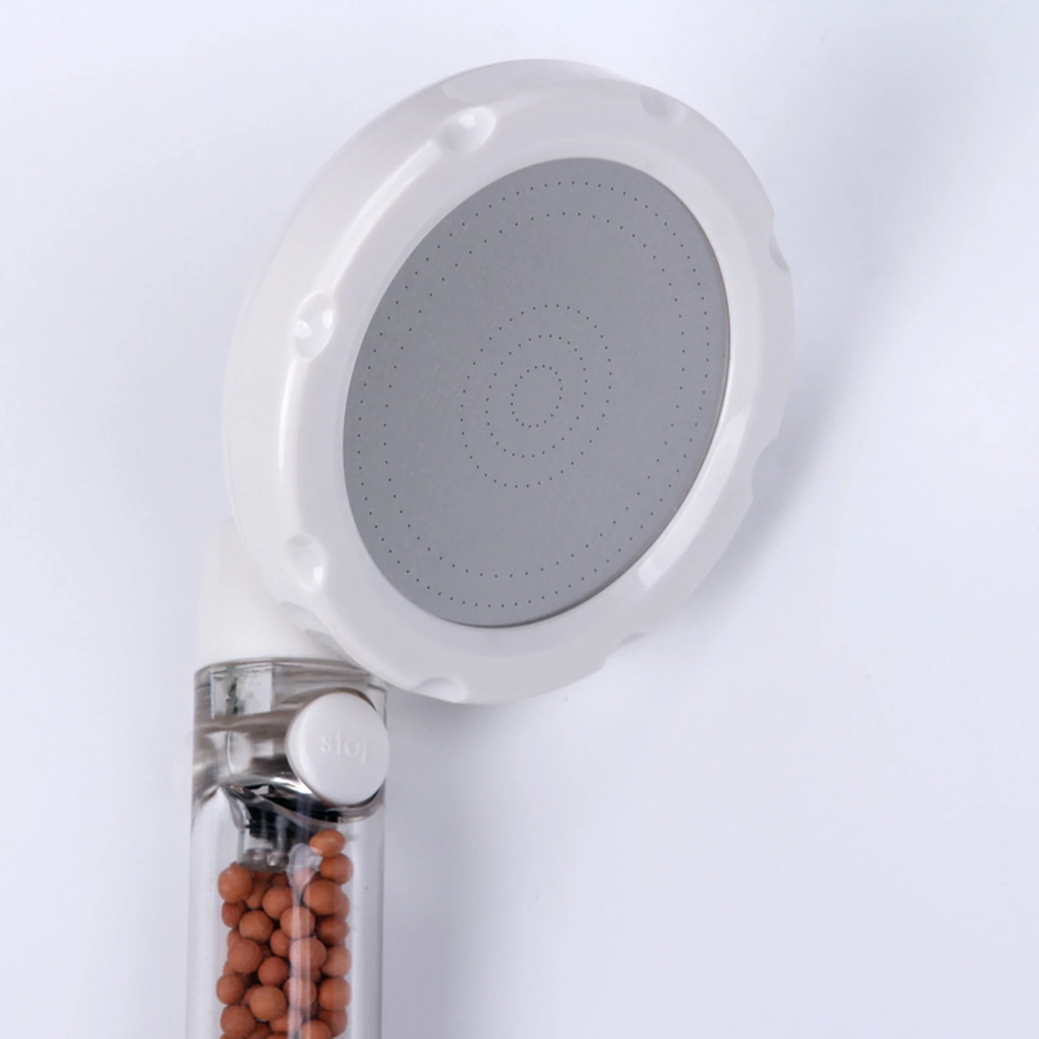 Handheld Showerhead 360 Degree Rotatable Shower Head G1/2 Adjustable Bathroom Shower Head Spray Showerhead Replacement 4 Types