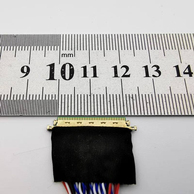 IPEX 40 Pins Pitch 0.5mm 2 ch 6-bit For 14.0/15.6/17.3/18.4 " 2 Channel 6 Bit LED LCD LVDS Scherm Kabel Voor Display