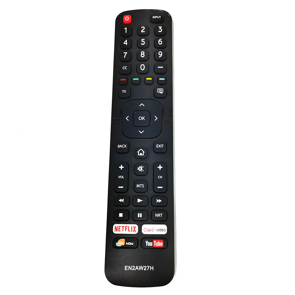 

Новая замена EN2AW27H для Hisense светодиодный TV пульт дистанционного управления Netflix Clarovideo 4k сейчас YouTube Fernbedienung