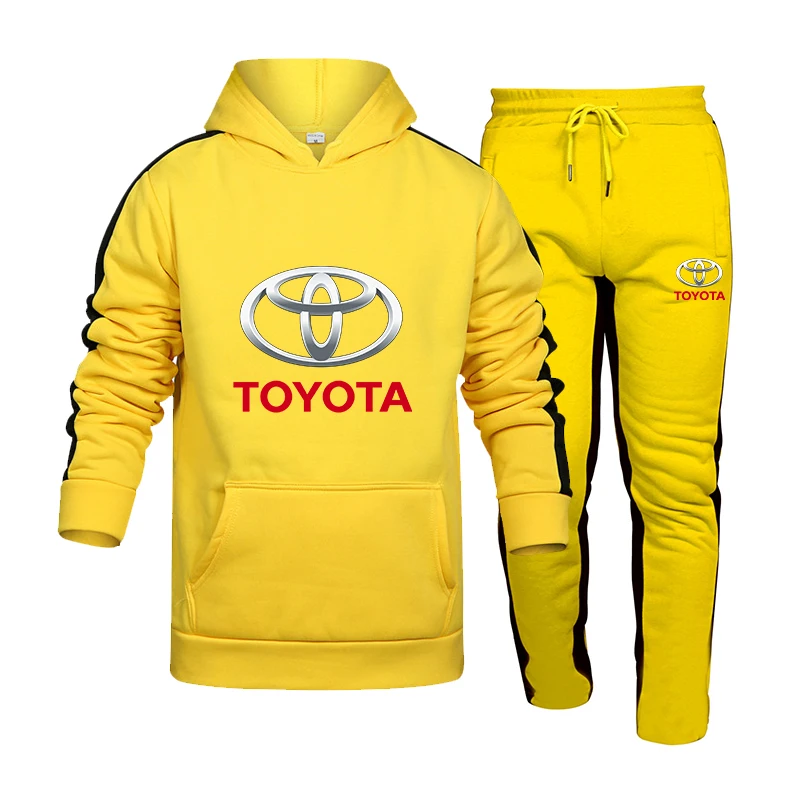 Спортивный костюм из 2 предметов для мужчин Toyota с принтом автомобилей мужские