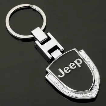 

For Jeep Wrangler Compass Renegade Grand Commander Liberty Cherokee Rubicon Patriot Creative Key Chain Keyring Decoration
