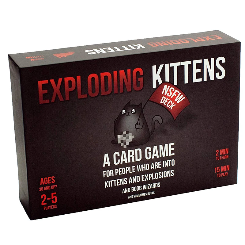 

Original Edition Red Kitten Box NSFW Box Family Party Strategy explode fun for Board Games Cards Adult Child Toy