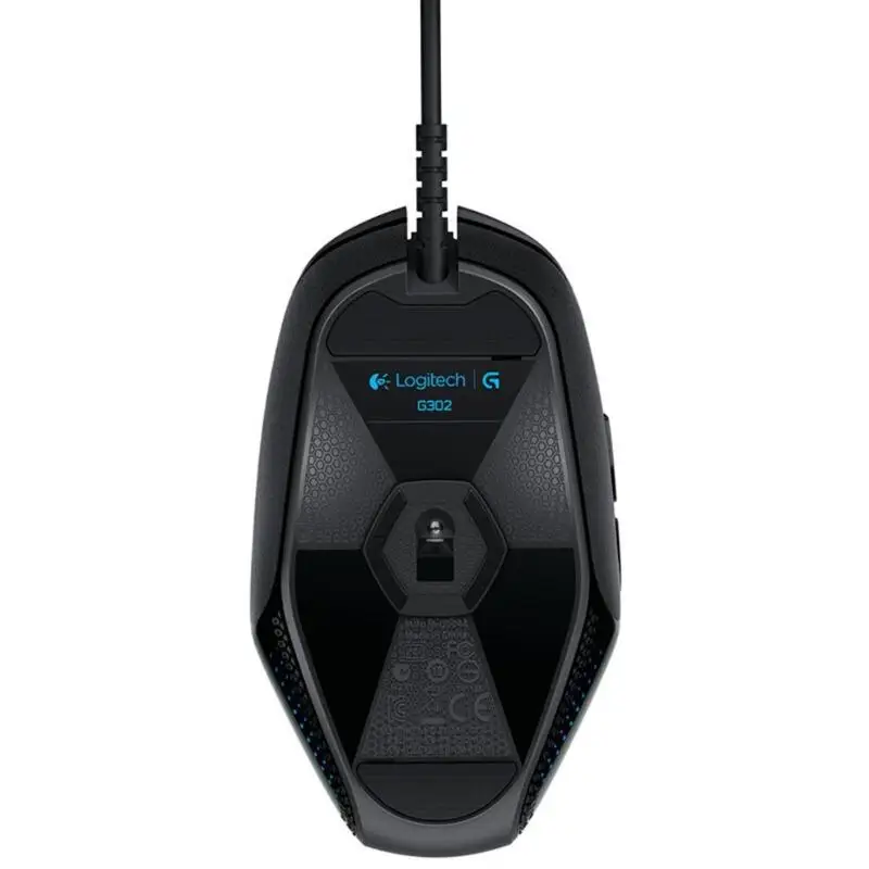 Logitech G302 Daedalus Prime MOBA игровая Мышь 6 кнопок Проводной Мышь сверхвысокая скорость мыши для Windows Vista/7/8/10, сhrome OS