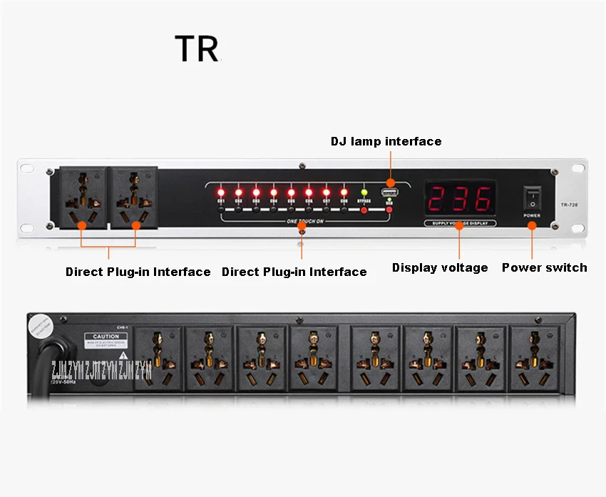SR-328/SR-320/SR-820/SR-920 8-канальный сетевой видеорегистратор Мощность секвенс контроллер сценического гнездо последовательности независимый переключатель фильтрации Функция