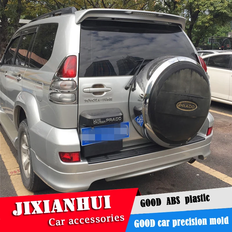 Спойлер для Land Cruiser Prado 2006 2009 спойлер Toyota FJ120 цветной задний из АБС