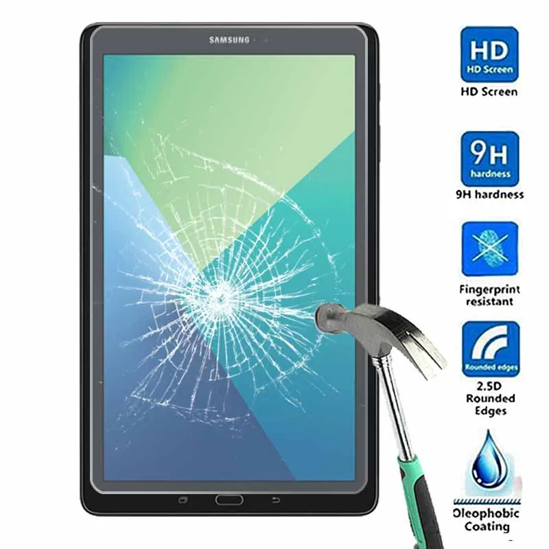 

For Samsung Galaxy Tab Advanced2 Wi-Fi -9H Anti scratch Premium Tablet Tempered Glass Screen Protector Film Guard Cover