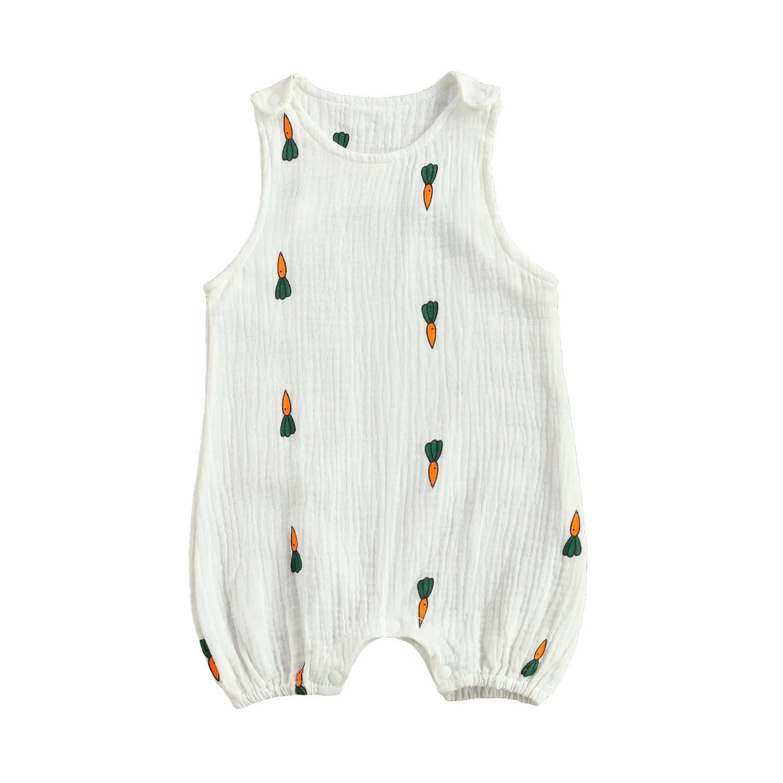 Newborn Baby Fashion Sleeveless Print Romper Stylish Romper for Kids Children Boys Girls