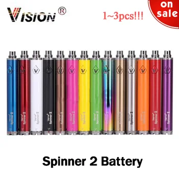 

1~3pcs Original Vision Spinner II Battery 850mAh Variable Voltage Battery 3.3V-4.8V Electronic Cigarette Vape vs Spinner 1 Vapor