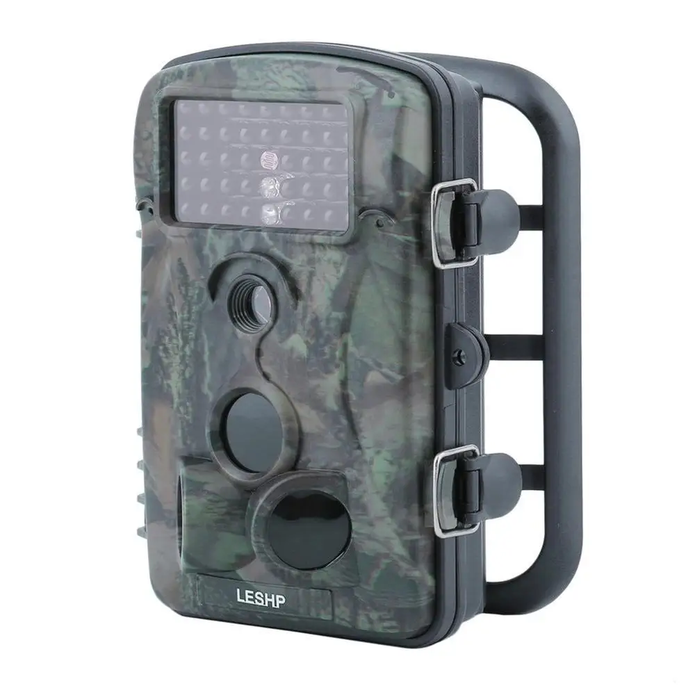 

Game Trail Hunting Camera 12MP 1080P HD 120Wide Angle Infrared Night Vision 42pcs IR LEDs 2.4 Inch LCD Screen Camera RD1000