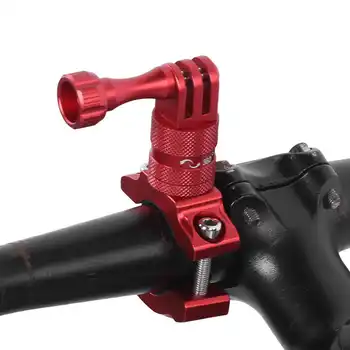 

For GoPro Action Camera Aluminium Alloy Bicycle Motorcycle Handlebar Stand Mount Fixed Support 360 Degree Bicycle Clamp Holder