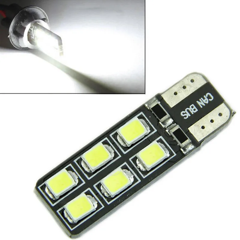 

New Style T10 Decoding Width Lamp LED Car Small Bulb W5W Width Lamp 2835-12SMD Marker Lights