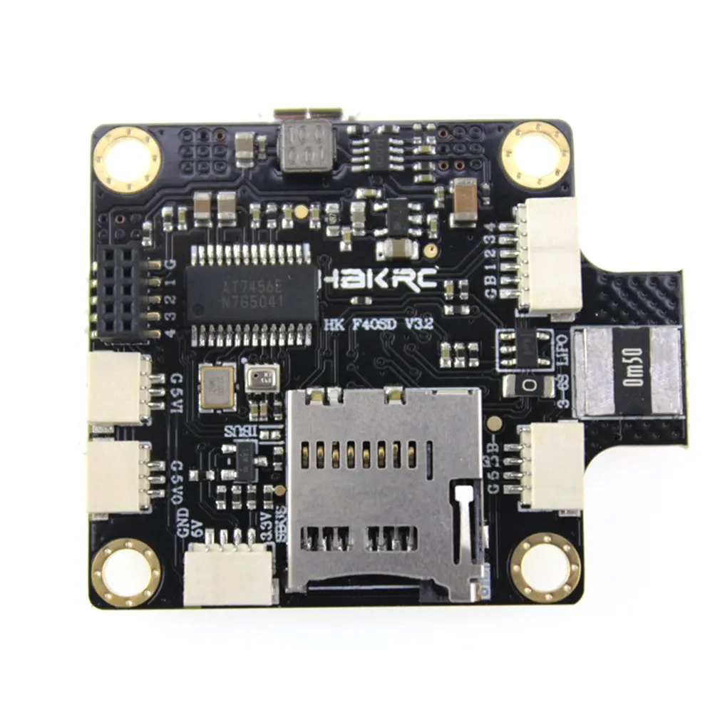 HAKRC PDB F4 Контроллер полета 2-4S интегрированный Betaflight OSD для радиоуправляемого дрона FPV гоночные запчасти аксессуар