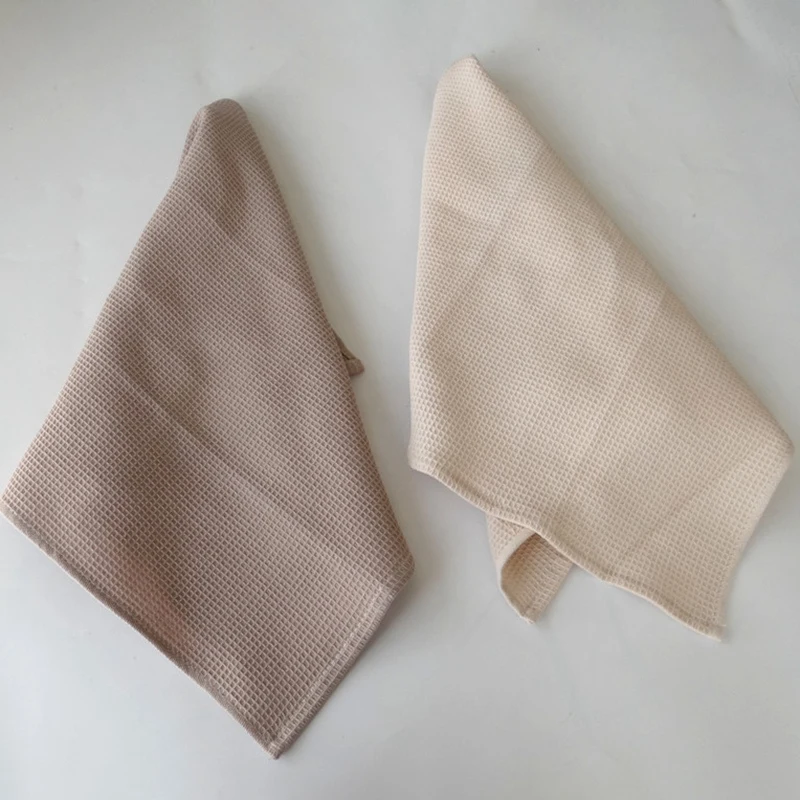  4Pcs Cotton Table Napkins Cloth Tea Towel Absorbent Dish Cleaning Towels Kitchen Towels Cleaning Cl