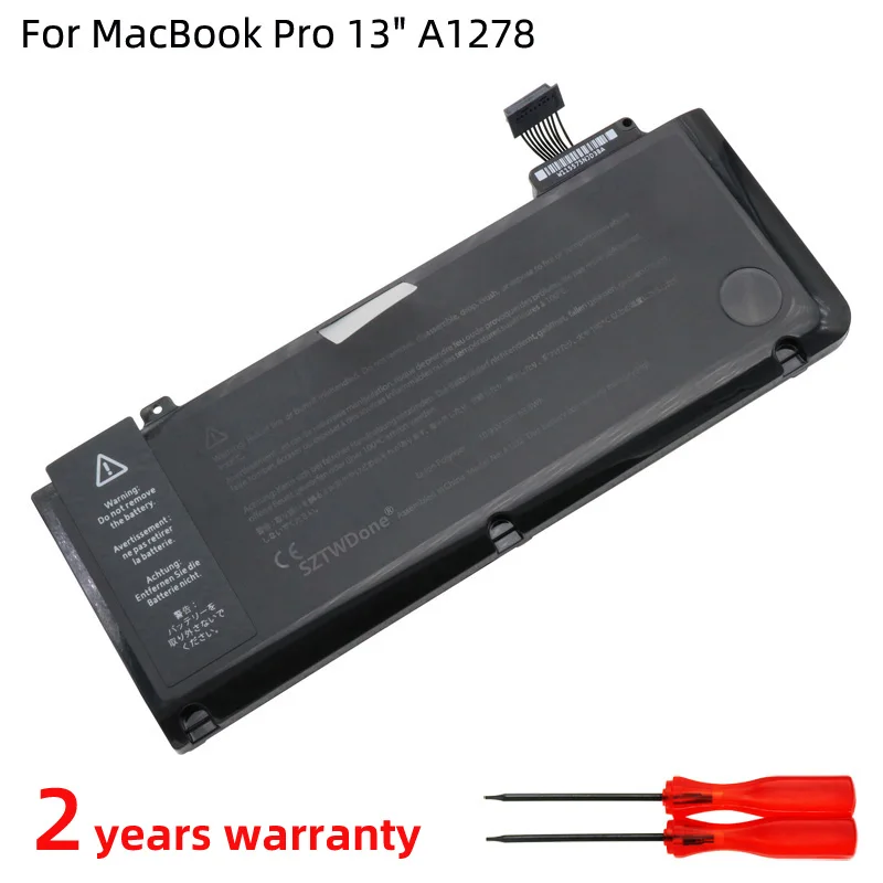 Аккумулятор SZTWDONE A1322 для ноутбуков APPLE батарея MacBook Pro 13 дюймов A1278 MB990 MB991 MC700 MC374 MD313