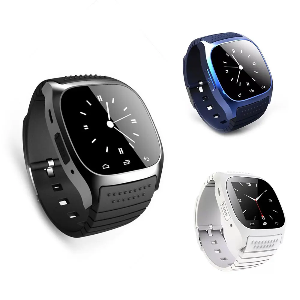 Waterproof Smartwatch M26 Bluetooth Smart Watch Daily LED Display for Android Phone Men | Электроника