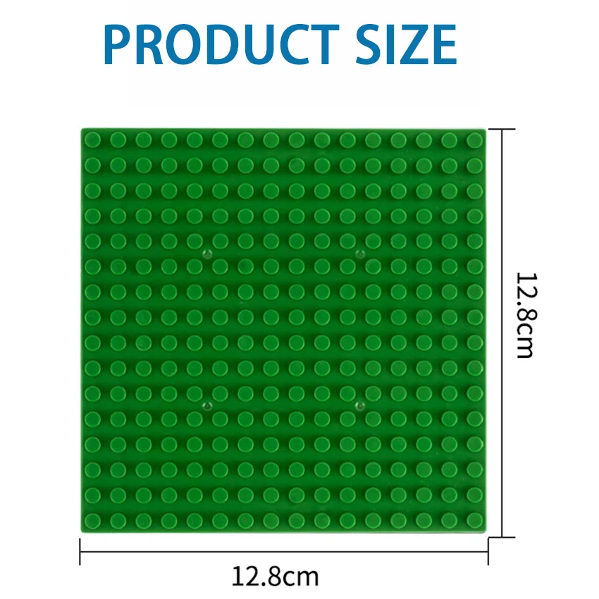 

Aquaryta 2pcs Building Block 3867 Baseplate 16x16 Figures Bricks DIY Plastic Bricks Size Compatible All Band GIFT for Children