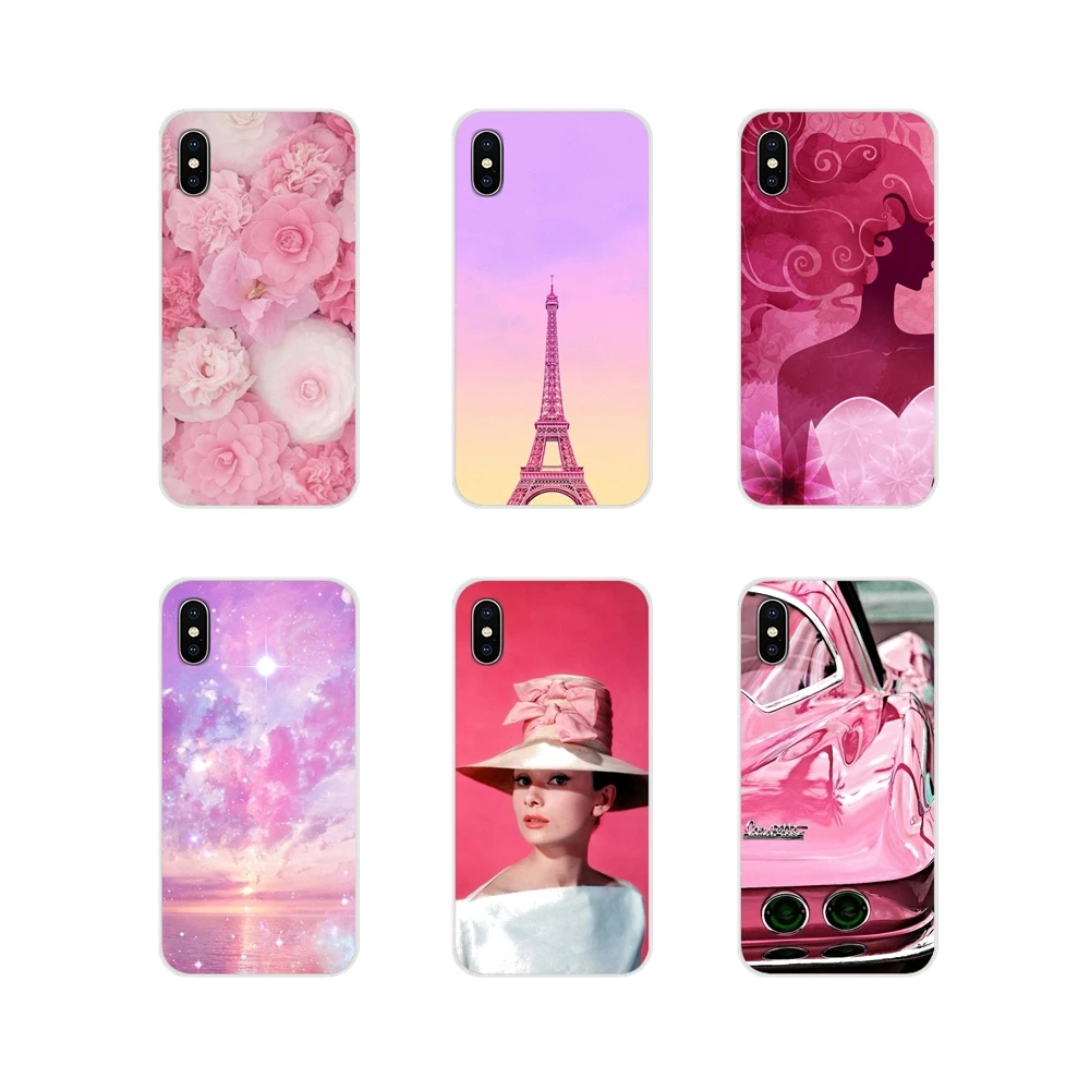 Аксессуары для телефона Чехлы Розовый Горячая роскошь Huawei NOVA 2 3 2i 3i Y6 Y7 Y9 премьер