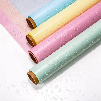

2Roll Fresh flower wrapping paper mist paper waterproof fog paper large bouquets wrapped floral paper free shipping