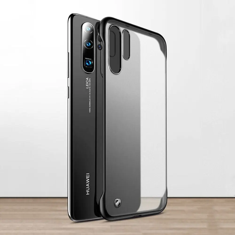 Бескаркасный Суперлегкий ударопрочный чехол для телефона HUAWEI Mate 20 Pro P20 P30