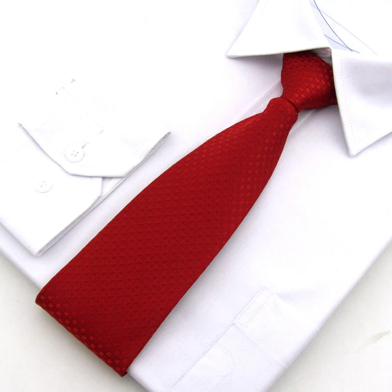 8 см модные удобные эффективные легко ленивые молнии шеи галстуки мужские Бизнес платье свадебный галстук для жениха воротник Галстуки аксессуары - Цвет: 9