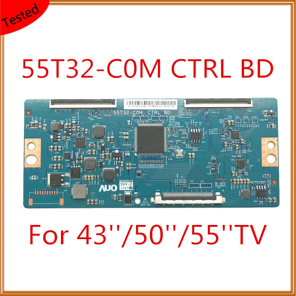 55T32 C0M CTRL BD T Con Board Для TCL D55A620U LVU550ND1L дисплей оборудование доска ЖК TCON плата Teste De Placa