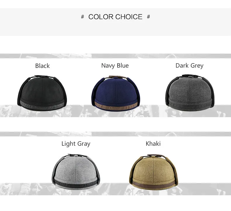 [JAMONT] зимняя мужская шапка Skullcap протектор для ушных шапок мужские шапочки шляпа уличная теплая шапка Tab Casquette Gorras