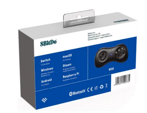 8BitDo-M30   е,  ׽ý ް ̺ Ÿ ġ PC   Ʈ    Ʈѿ