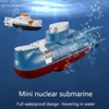 Remote control submarine children's diving aquarium toy Mini military model remote control simulation nuclear submarine 1